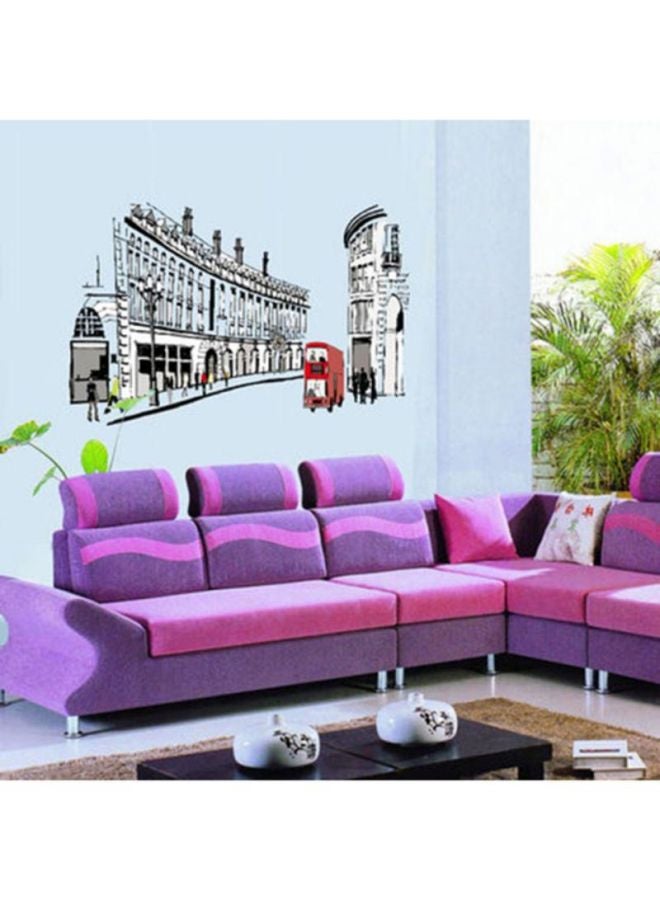 DaDa Home European Creative 3D Removable Wall Sticker Black/Red 60x40cm - Image 3