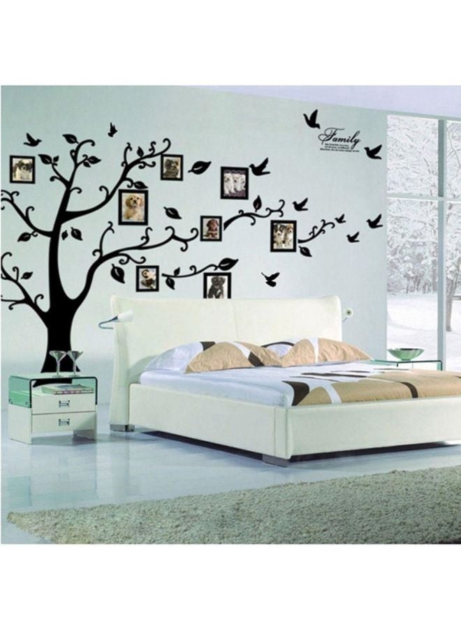 DaDa Home Family Tree Design Removable Wall Sticker Black  - Image 2
