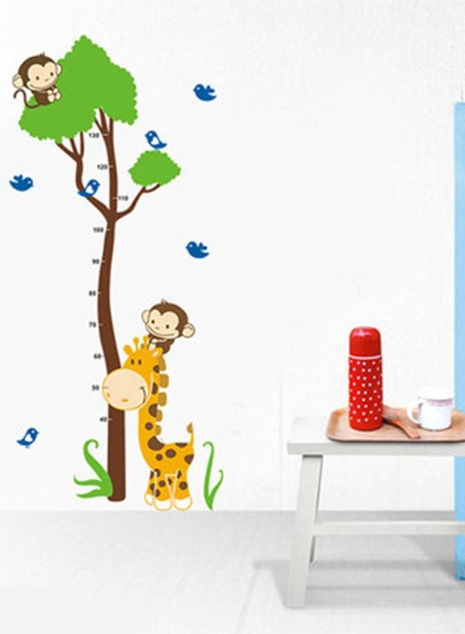 Cartoon Removable Wall Sticker Green/Brown/Yellow 150x75centimeter - v1601750267/N12621370A_2