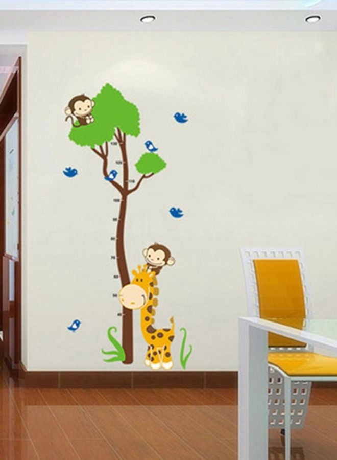 Cartoon Removable Wall Sticker Green/Brown/Yellow 150x75centimeter - v1601750269/N12621370A_3