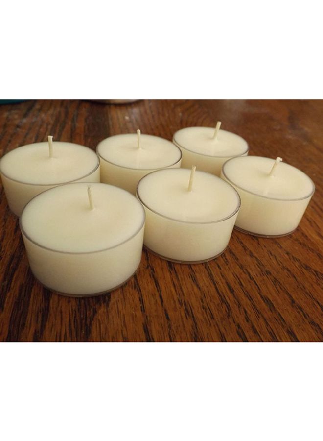 JYSK - 100-Piece Pierey Tealights Candle Set White - Image 1