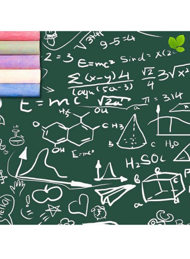 OUTAD Chalk Board Drawing Art Wall Sticker Green - Image 5