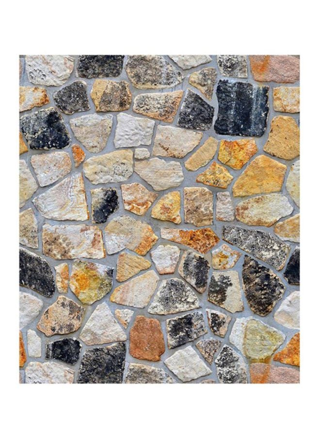OUTAD 3D Stone Wall Sticker Multicolour 1000x450x5mm - Image 1