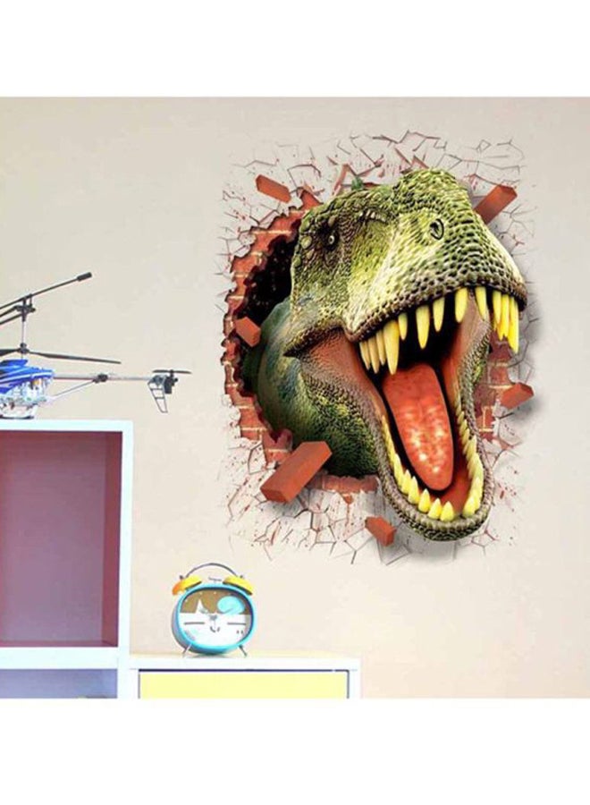 أوتاد ملصق جدار ثلاثي الأبعاد على شكل ديناصور داخل ورق متعدد الألوان 700x0.3x500مم - Image 3