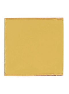 OUTAD 100-Piece 3D Mosaic Mirror Wall Tiles Sticker Set Gold 20x10x20mm  - Image 4
