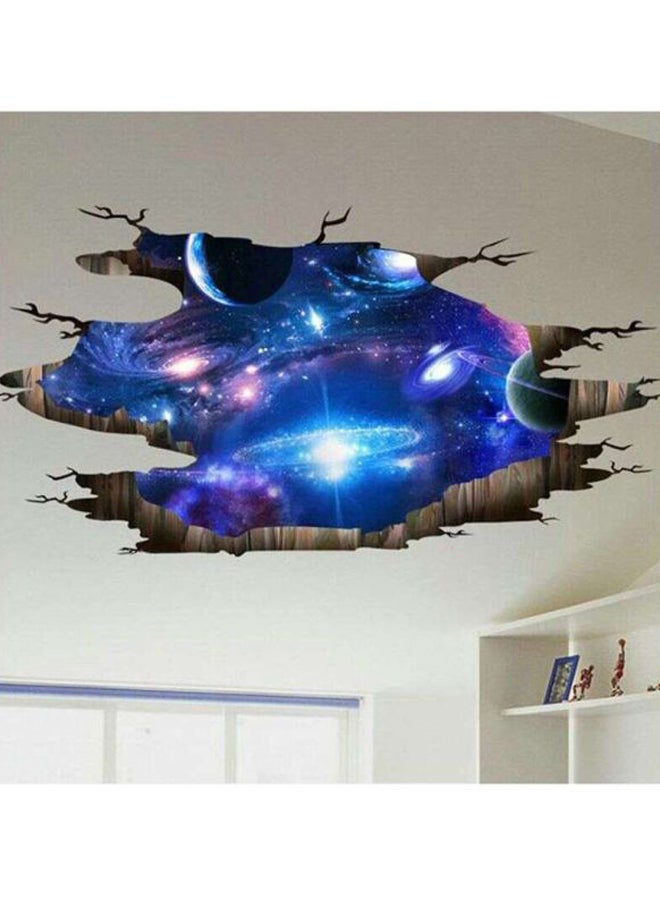 OUTAD 3D Universe Galaxy Sky Wall Sticker Multicolour 1130x1x580mm - Image 4