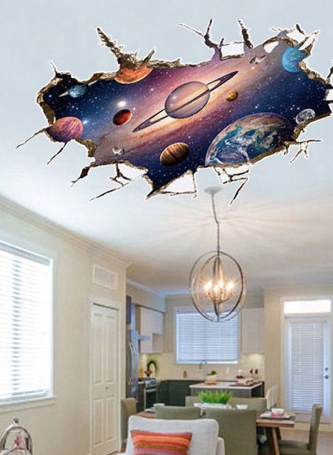 OUTAD 3D Space Wall Sticker Multicolour 600x5x900mm - Image 3