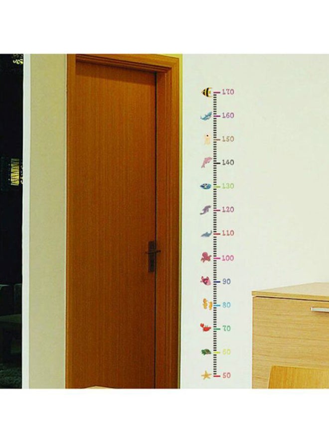 OUTAD Child Growth Height Measure Wall Sticker Multicolour 500x1x200mm - Image 3