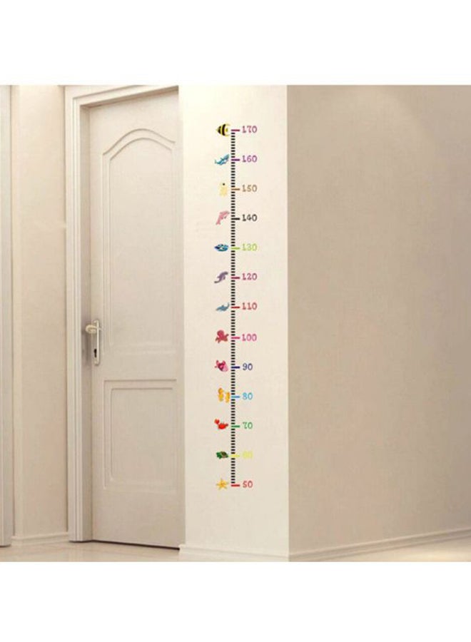 OUTAD Child Growth Height Measure Wall Sticker Multicolour 500x1x200mm - Image 5