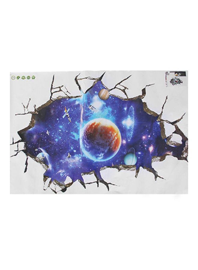 OUTAD 3D Printed Wall Sticker Multicolour 90x60cm - Image 1