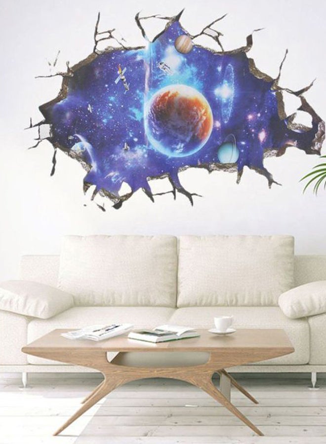 OUTAD 3D Printed Wall Sticker Multicolour 90x60cm - Image 2