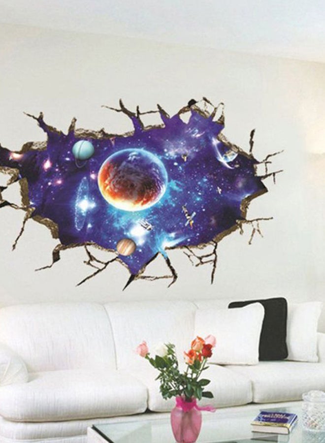 OUTAD 3D Printed Wall Sticker Multicolour 90x60cm - Image 3