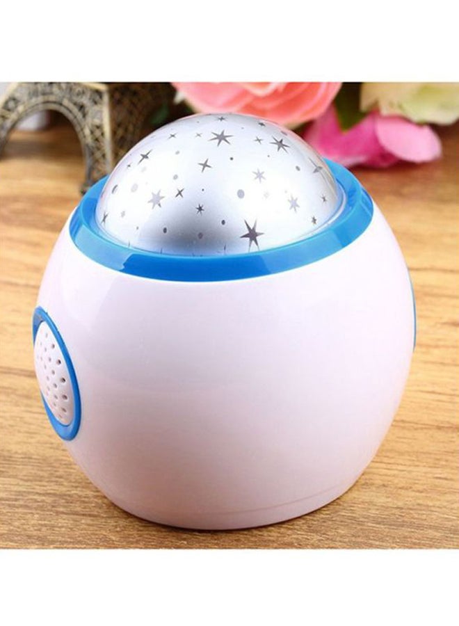 OUTAD Sky Projection Calendar Alarm Clock White/Blue - Image 2