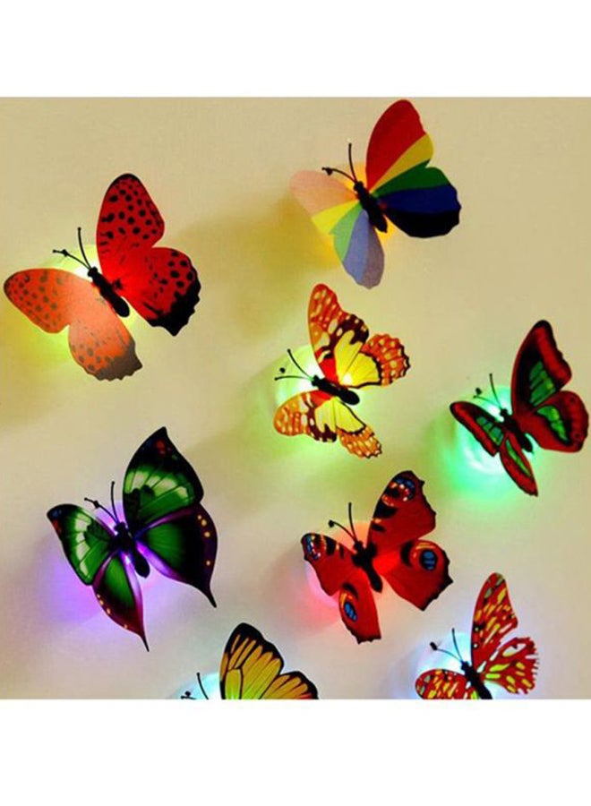 OUTAD LED Lighting Butterfly Wall Sticker Multicolour 60x40x60mm - Image 3