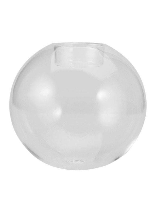 أوتاد حامل شموع دائري هولو هارت ريزيستانت شفاف 100x88x100مم - Image 1