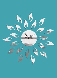 كياوكاي مرآة بتصميم مبتكر على شكل شمس مع لاصق رمادي فضي Standard  - Image 1