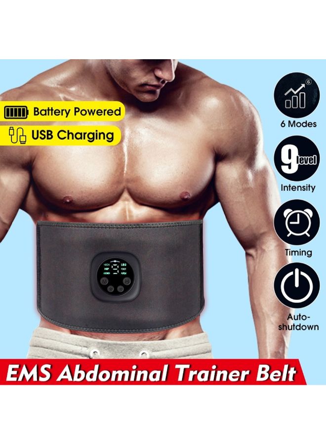 Generic Intelligent Rechargeable Ems Fitness Trainer Belt 21.0x15.0x3.4cm - Image 2