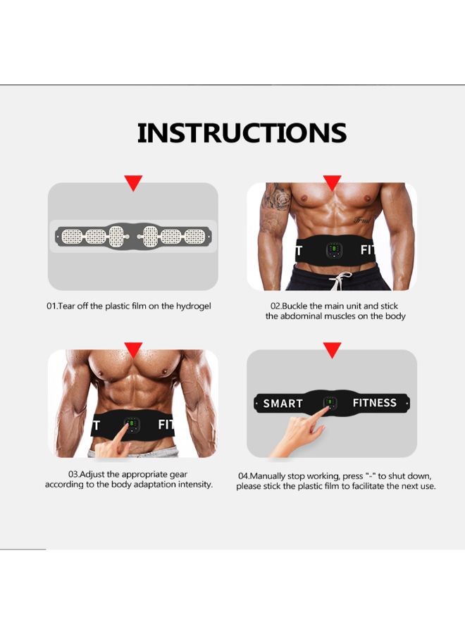 Intelligent Digital Display Ems Belt 22.5x20.5x3.0cm - Image 3