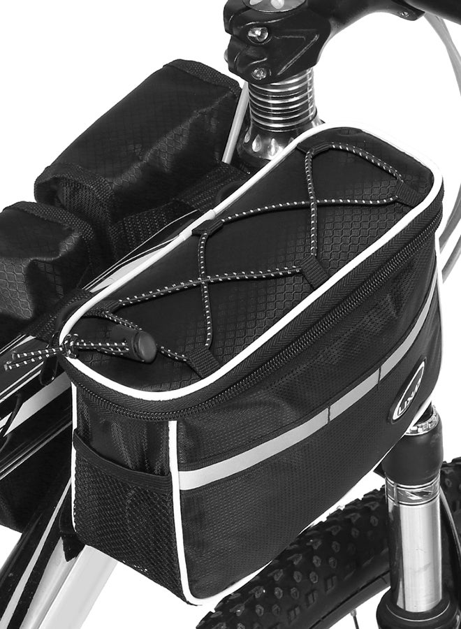 LIXADA Mountain Bike Top Tube Bag With Rain Cover 23 x 4 x 17cm - Image 1