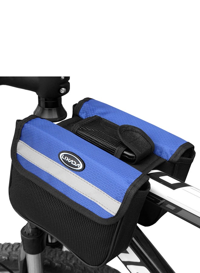 LIXADA - Mountain Bike Front Frame Double Pannier Top Tube Bag - Image 1