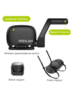 Meilan C3 Mountain Bike Speed And Cadence Sensor 14.5 x 5 x 10.4cm  - Image 3