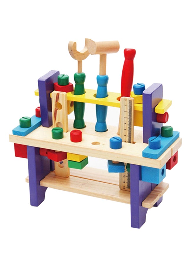 Wooden Combines The Tools Screw & Nut Hands-on  Assembled Tool Set  - Image 1