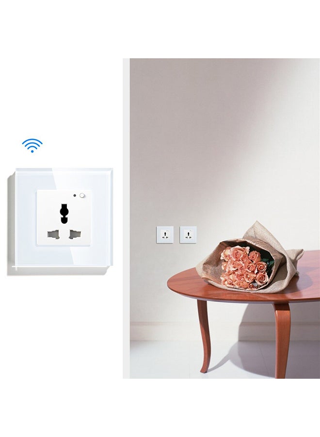 تكنيكال كنترول Smart Home Wifi Socket  Control by Mobile WHITE 86x86cm  - Image 2
