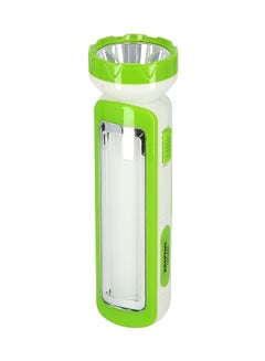 KRYPTON High Power Solar Rechargeable LED Torch With Lantern, Super Bright, Long Lasting and  Compact Design Green  - Image 1