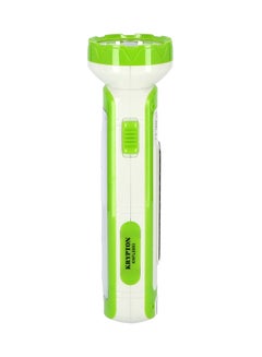 KRYPTON High Power Solar Rechargeable LED Torch With Lantern, Super Bright, Long Lasting and  Compact Design Green  - Image 4