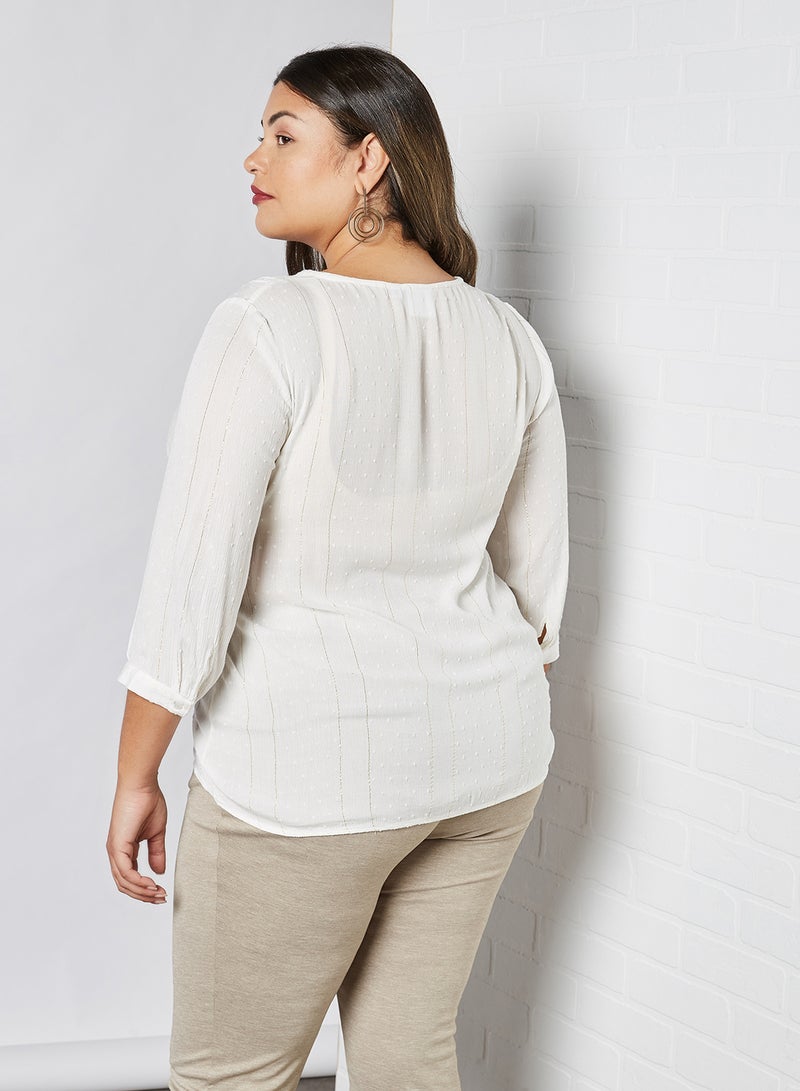 VERO MODA - Umalulla Blouse Snow White - Image 1