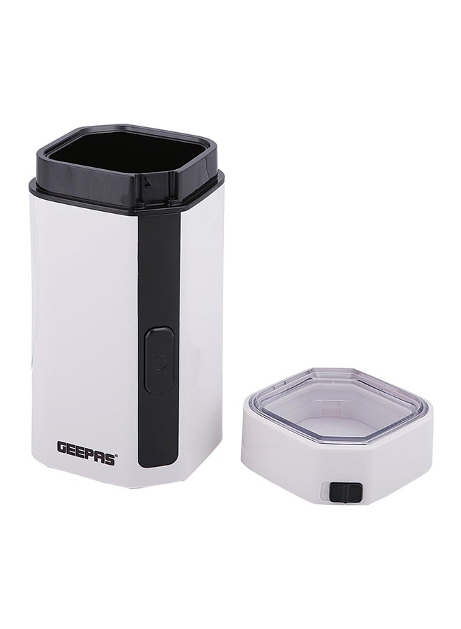 جيباس مطحنة قهوة 150 W GCG41012 أبيض/ أسود - Image 2