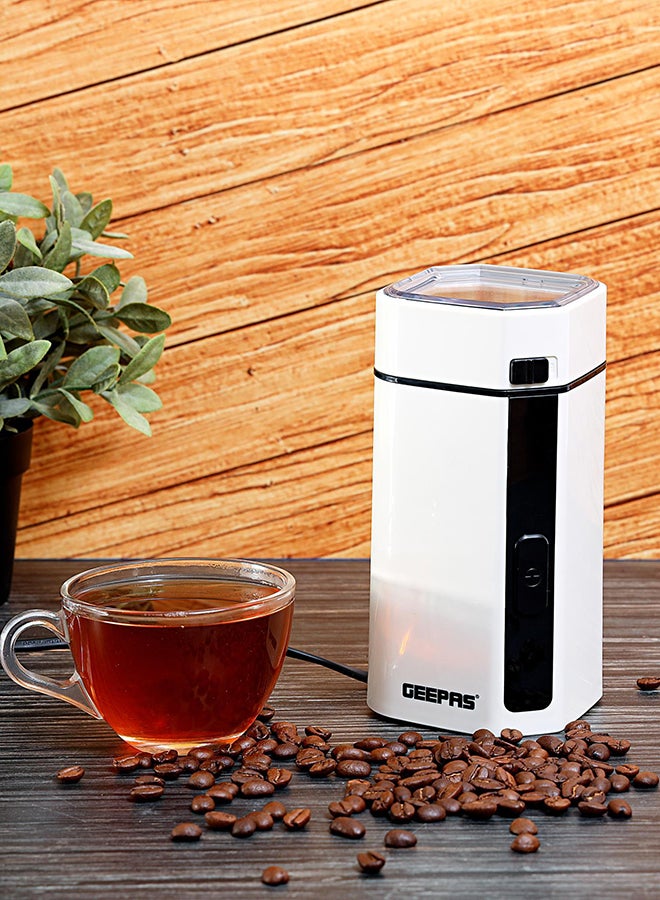 جيباس مطحنة قهوة 150 W GCG41012 أبيض/ أسود - Image 5