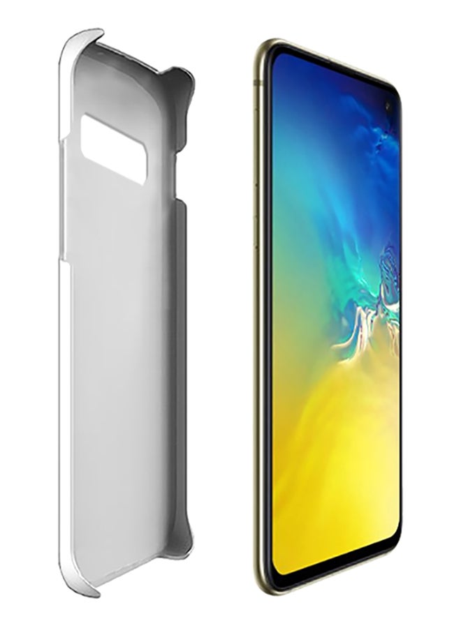 Stylizedd Protective Case Cover For Samsung Galaxy S10 White/Red - Image 2