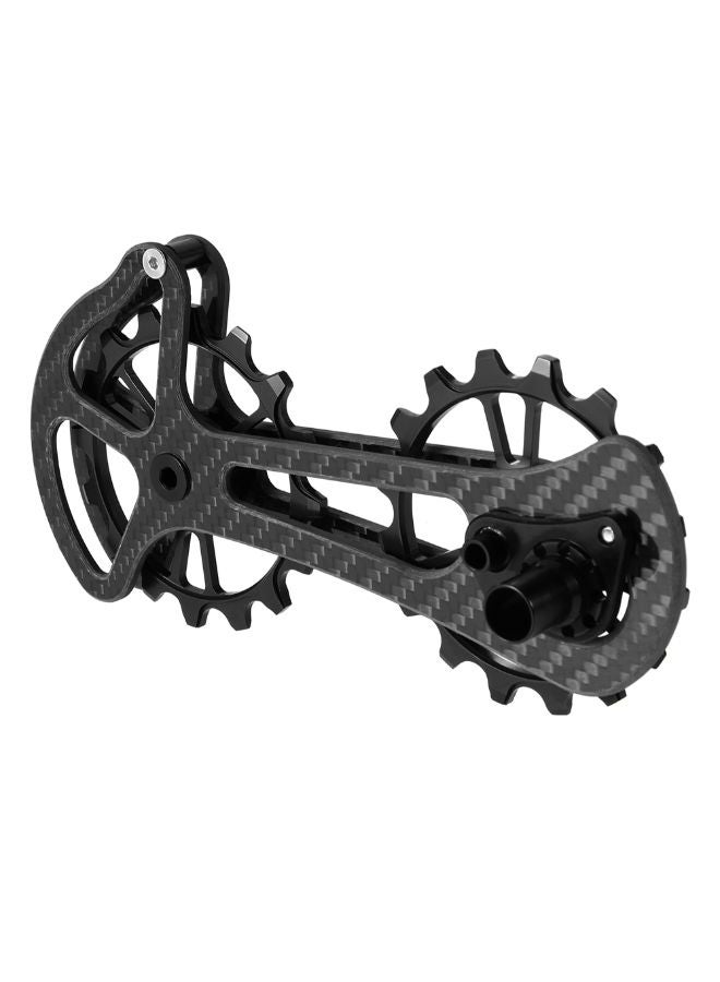 Generic - Bicycle Bike Ceramic Bearing Jockey Pulley Wheel Set 18.9x6.8x9.5cm - Image 1