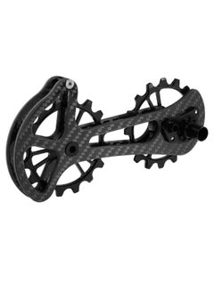 Bicycle Bike Ceramic Bearing Jockey Pulley Wheel Set 18.9x6.8x9.5cm