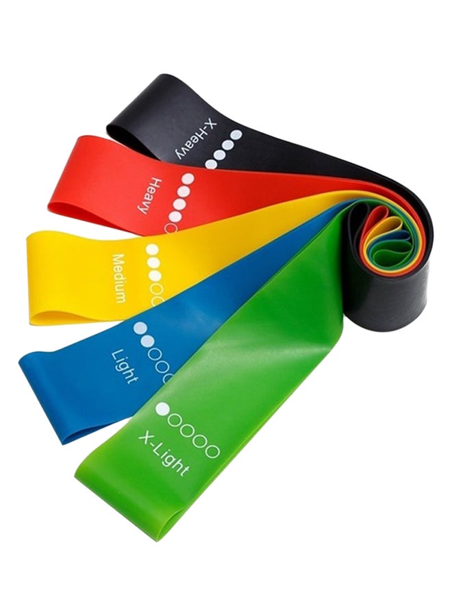 Generic Printed Latex Pull Ring Resistance Band  - Image 1