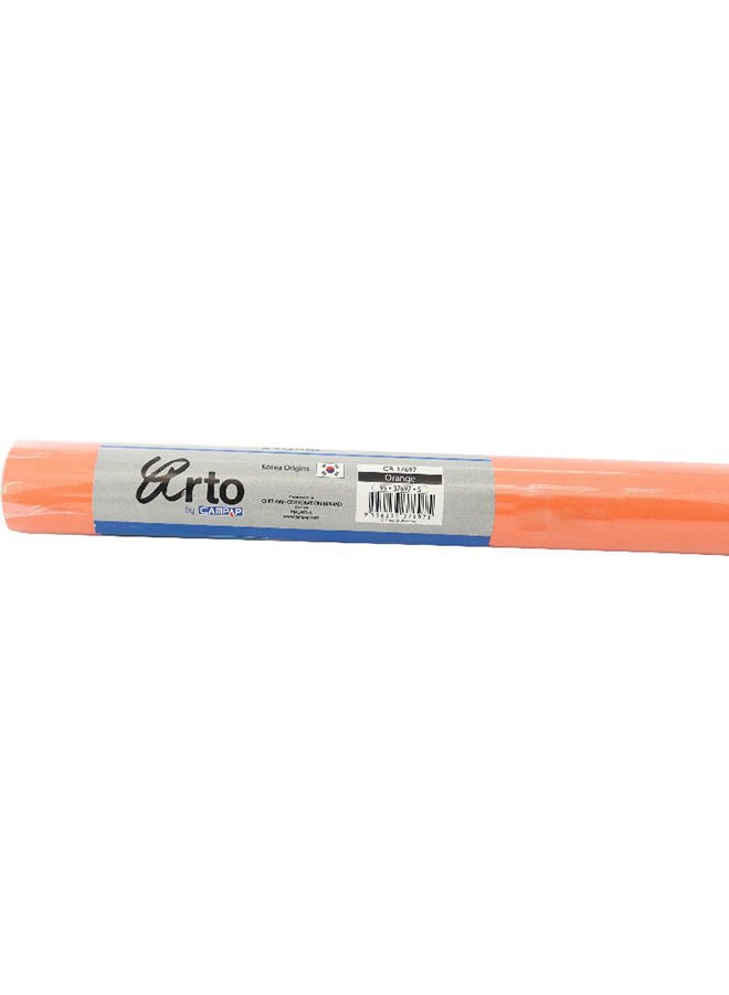 Solid Gift Wrap Orange