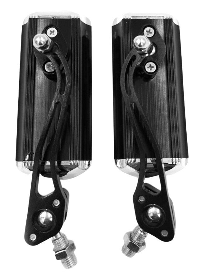Generic Aluminum Alloy Mountain Bike Handlebar Rearview Mirror 20.5x8.7x5.4cm  - Image 1