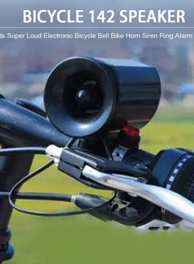 6 Sounds Super Loud Electronic Bicycle Bell Bike Horn 8.8x4x5.4cm - Image 2