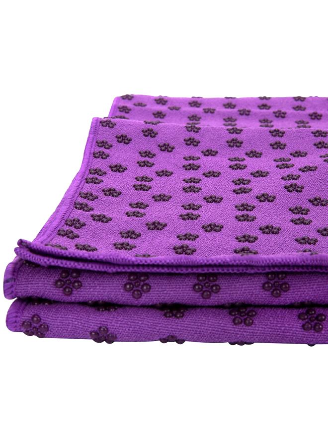 منشفة غير قابلة للانزلاق لبساط اليوجا 26x14x14سم - Image 3