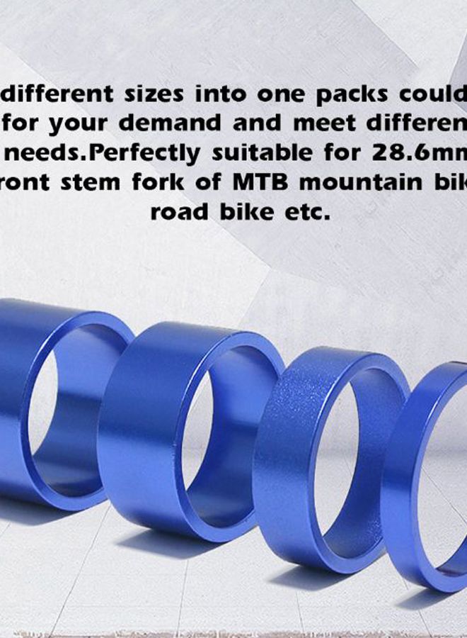 Generic 4-Piece Aluminum Bike Headset Washer 10x3x5cm - Image 2