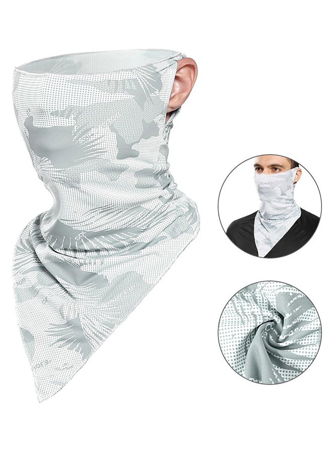 Generic Sun Protection Bandana Face Cover With Ear Loops 19x16x2cm - Image 3
