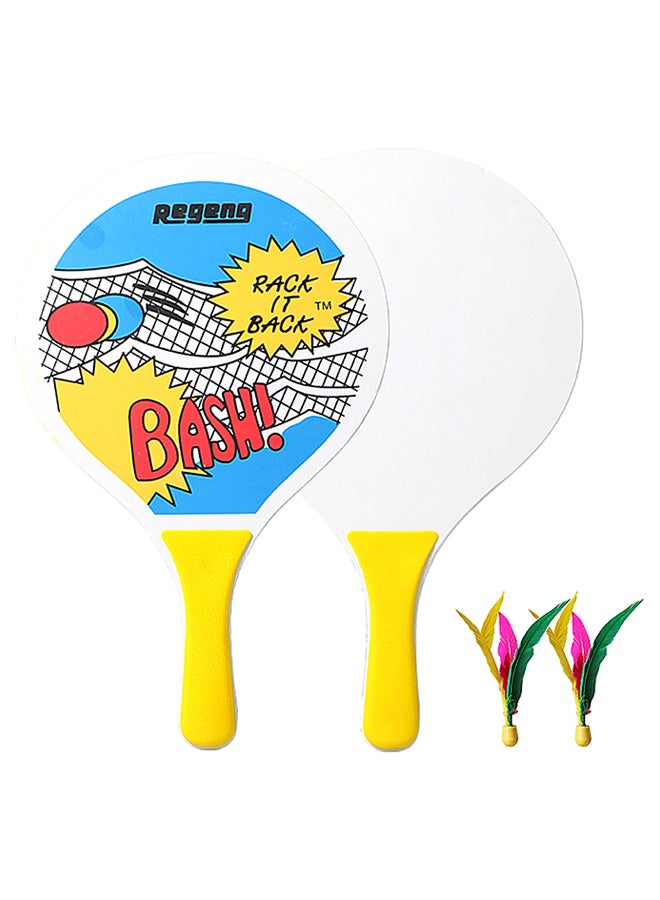 Generic - Pack Of 4 Beach Racket Set 38.5x25.0x1.0cm - Image 1