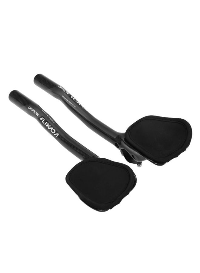 Generic - Carbon Fiber Bicycle TT Handlebar Cycling Aero Bars 35x7x19cm - Image 1