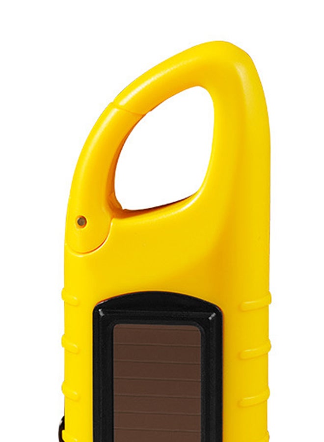 Generic Hand Crank Solar Powered Rechargeable Flashlight 13.0x5.5x3.7cm - Image 3