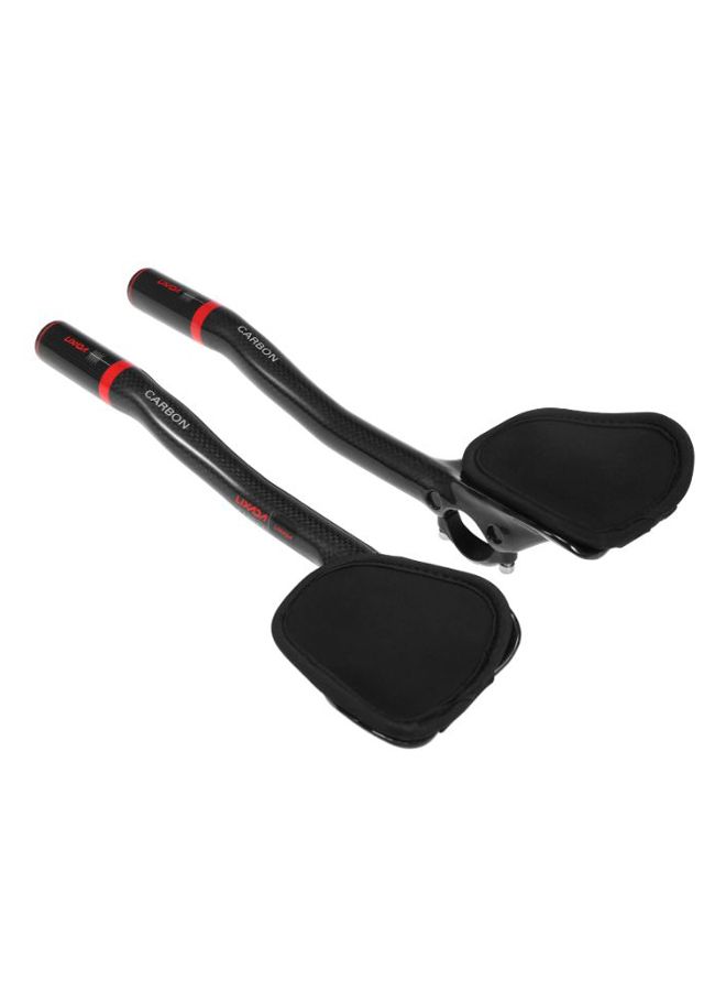 Generic - Carbon Fiber Bicycle TT Handlebar Cycling Aero Bars 35x7x19cm - Image 1