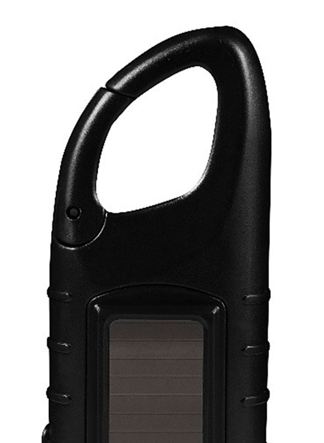 Generic Hand Crank Solar Powered Rechargeable Flashlight 13.0x5.5x3.7cm - Image 3