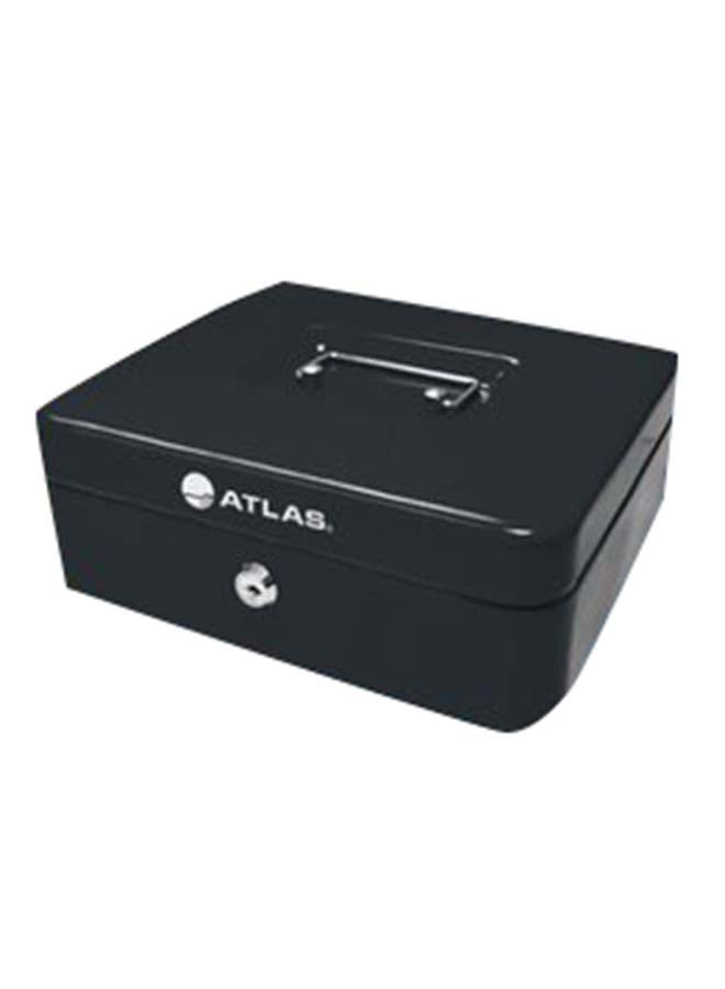 ATLAS Metal Portable Cash box Black - Image 1