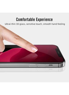 Foxcon 3 Piece Silk Film Double Strength HD Screen Protector For iPhone 12/12 PRO 6.1inch Clear  - Image 3