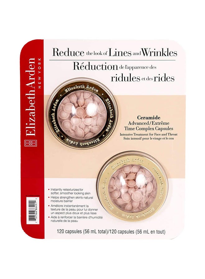Ceramide Advanced Time Complex Capsules To Reduce The look Of Lines And Wrinkles 56ml